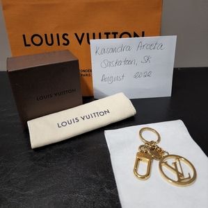 Louis Vuitton Circle Key Holder and Bag Charm